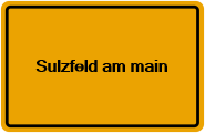 Katasteramt und Vermessungsamt Sulzfeld am main Kitzingen
